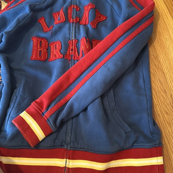 Medium Lucky Brand zip-up sweatshirt - Picture 8 of 14